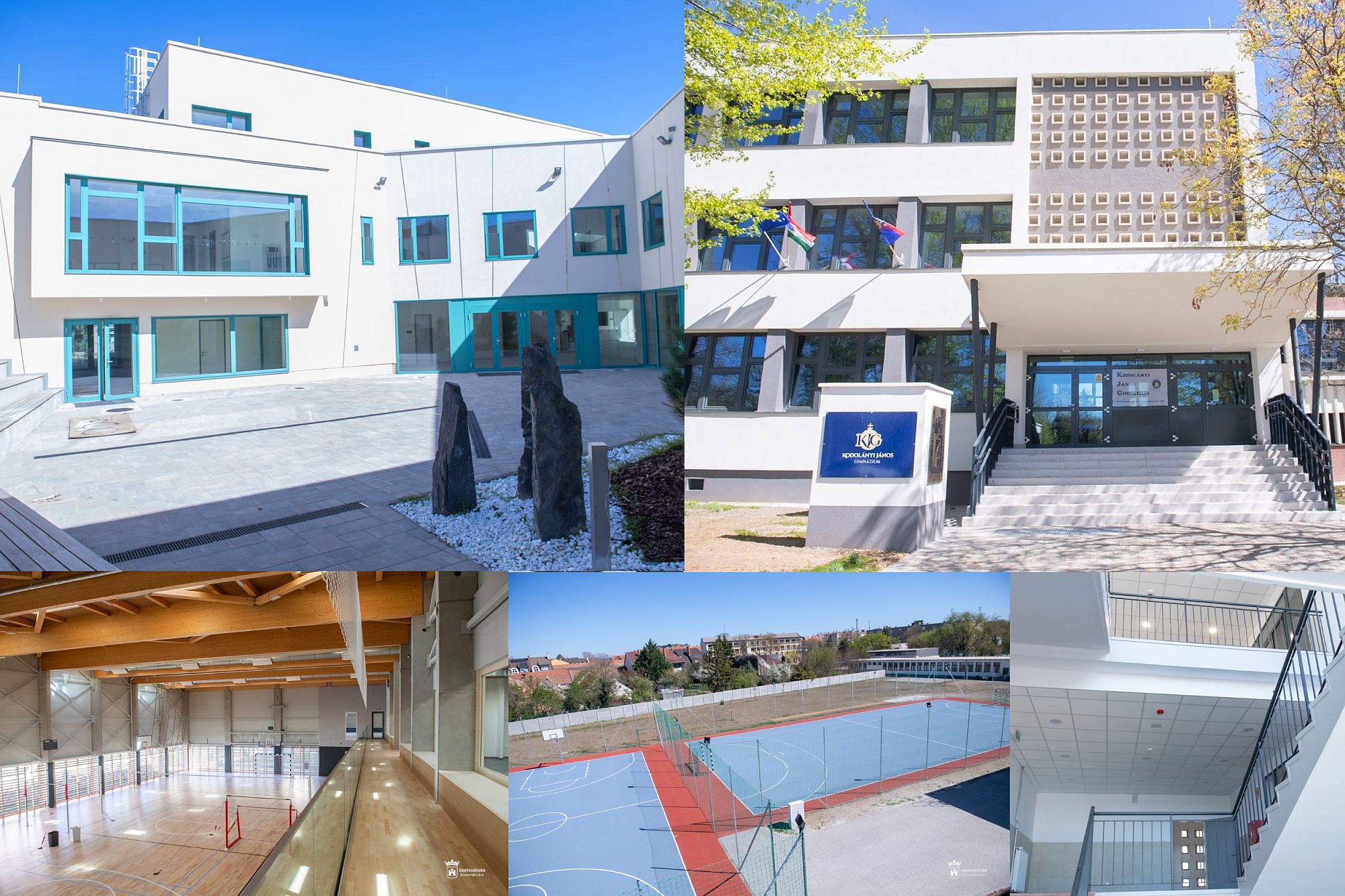 Ősztől új, és megújult épületekben tanulhatnak a Kodolányi és a Vasvári Gimnázium diákjai